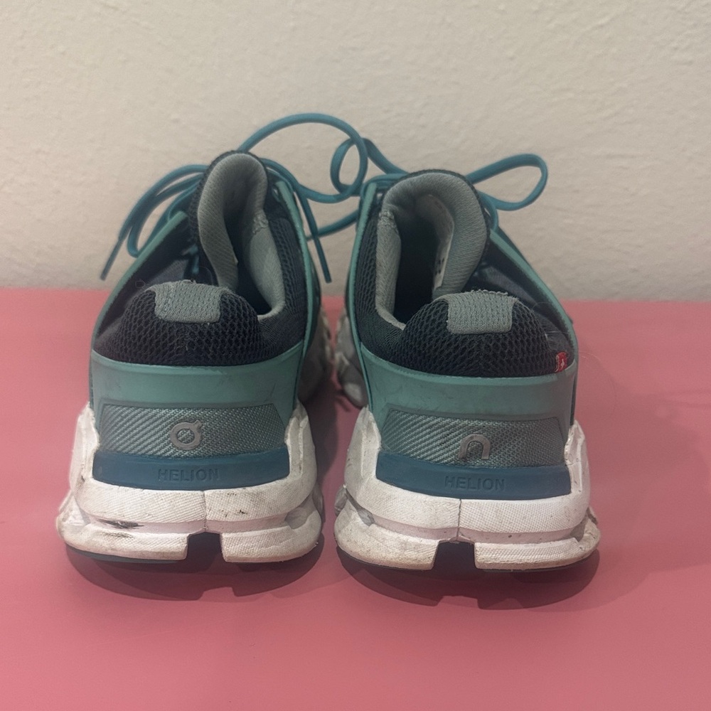 On Running Dark Teal Athletic Shoes - Picture 4 of 7